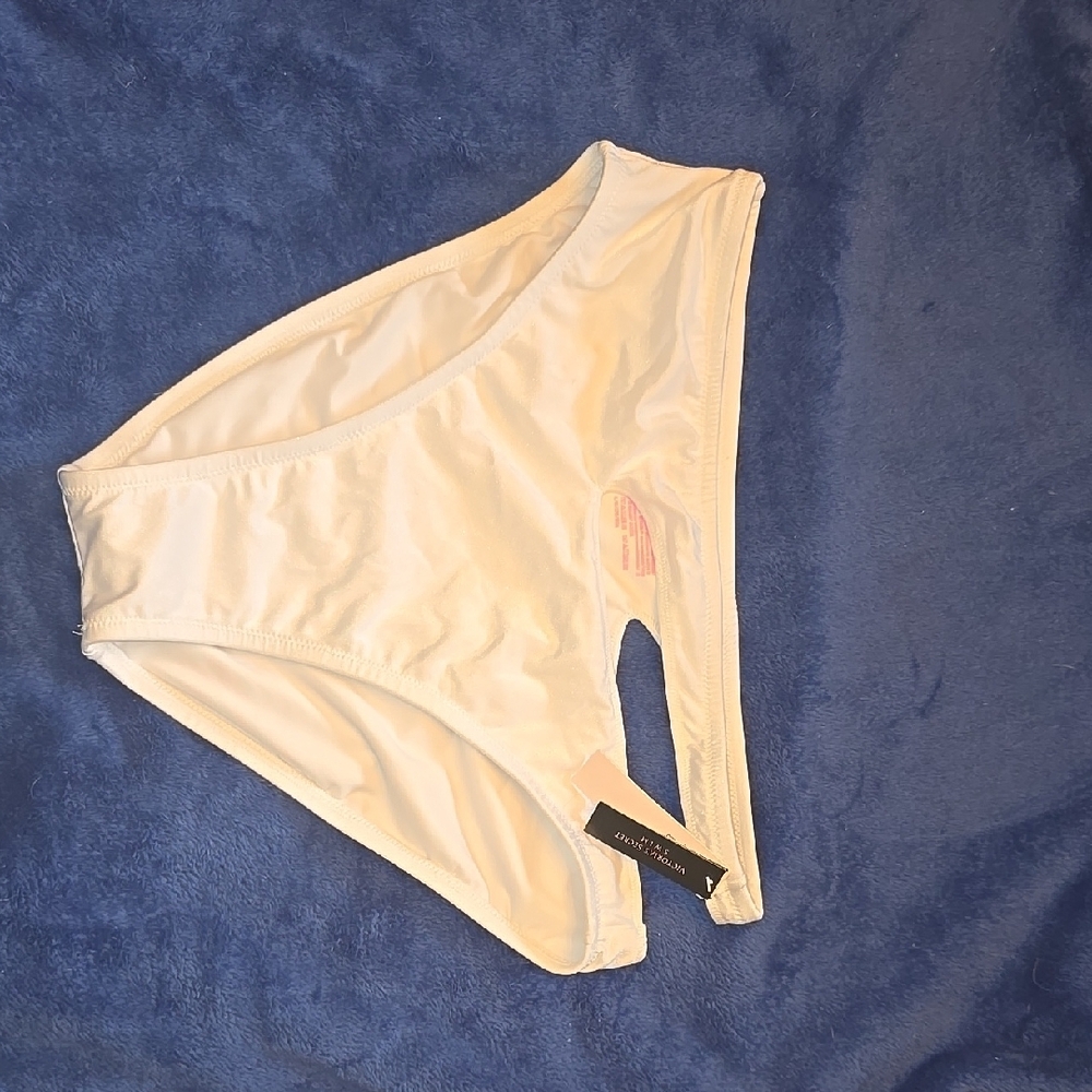 Victorias Secrer White Bikini Bottom